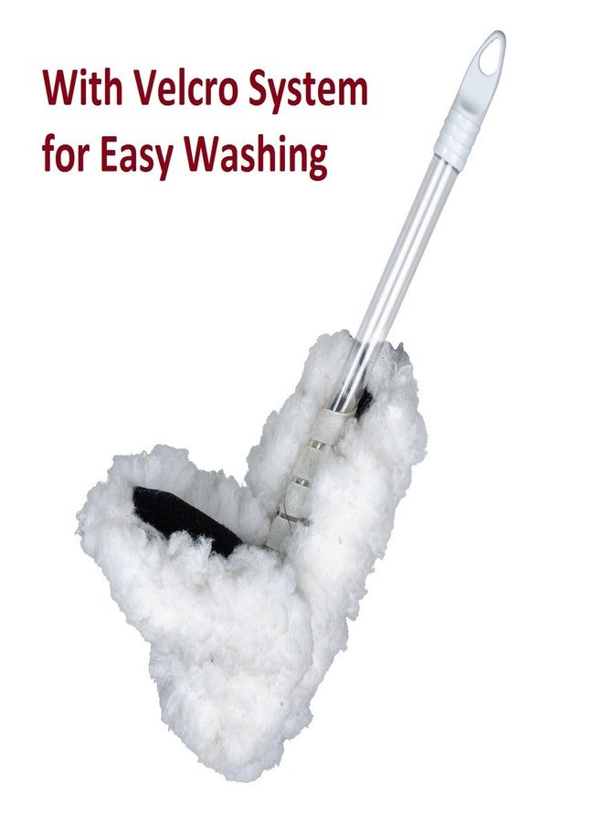 Vimal Micro-fine Duster + Golden Handle Dusting Cloth Mop Combo Set - Image 3